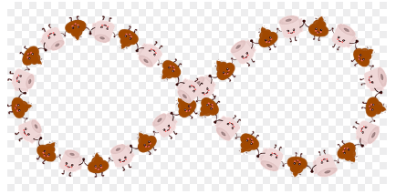 똥(대변)을 남에게 (다른 사람에게) 주는 꿈해몽 상징 이미지