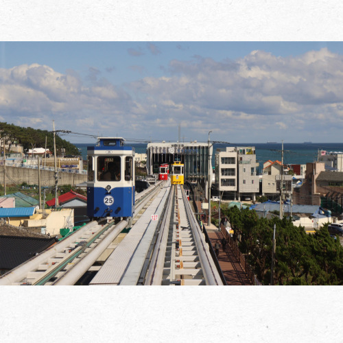 스카이캡슐 해변 뷰