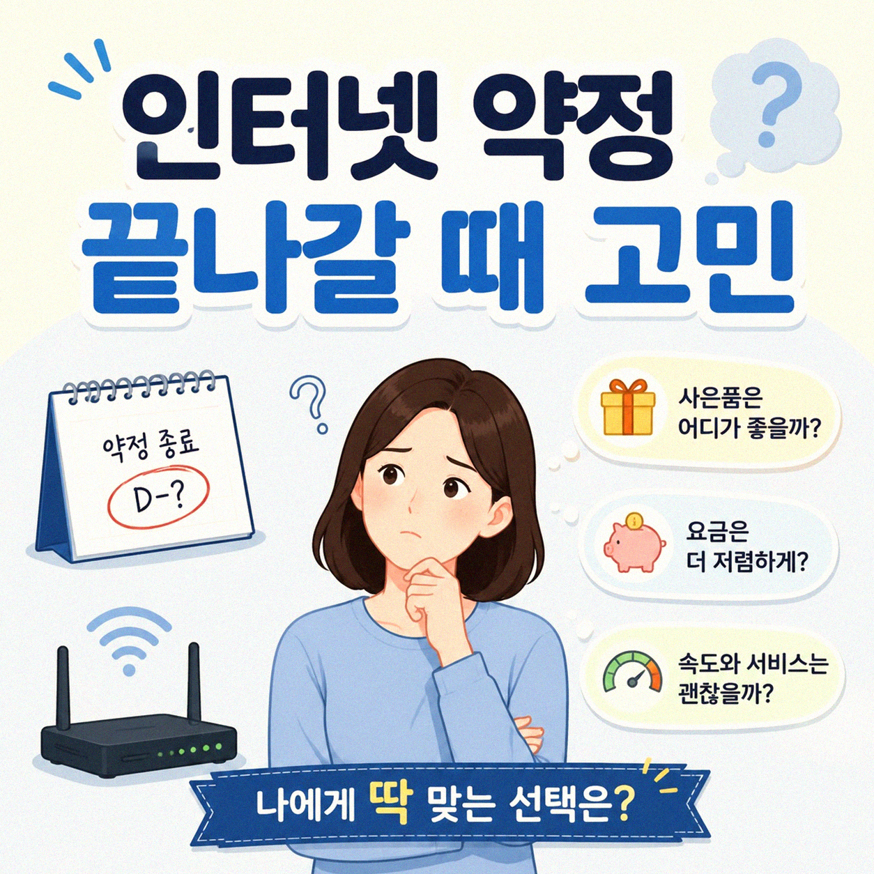 인터넷 재약정 신규 가입 3사 비교