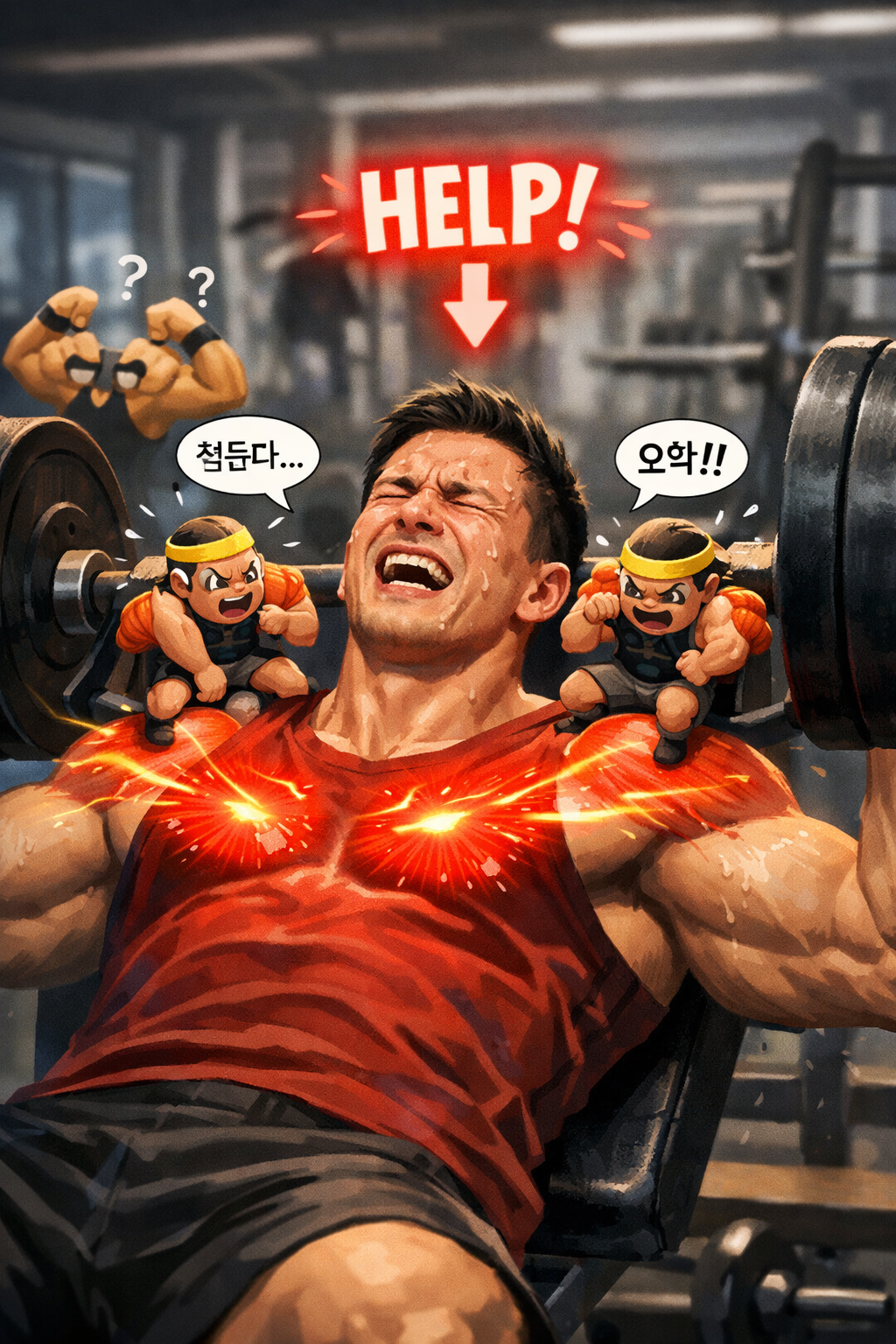 문제 제기: 왜 가슴 운동인데 어깨가 먼저 힘든가