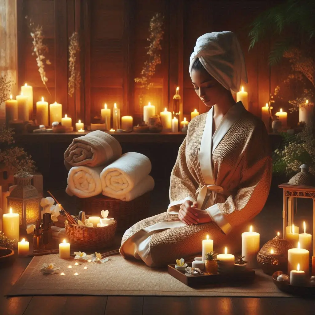 피부,체형관리 샵 배경