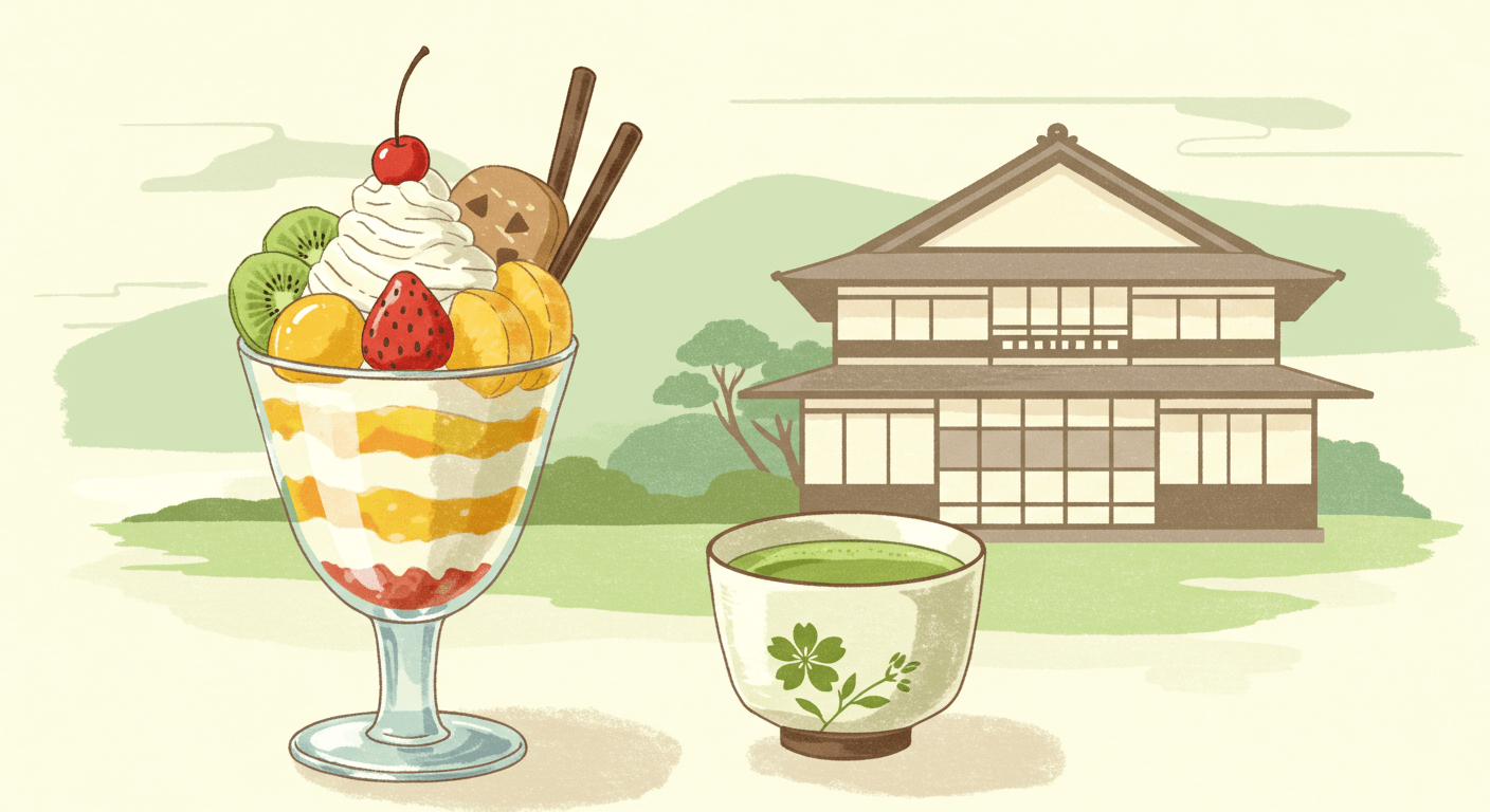 3. 카페 오쿠 – 아사쿠사 골목에 숨겨진 전통 디저트 찻집