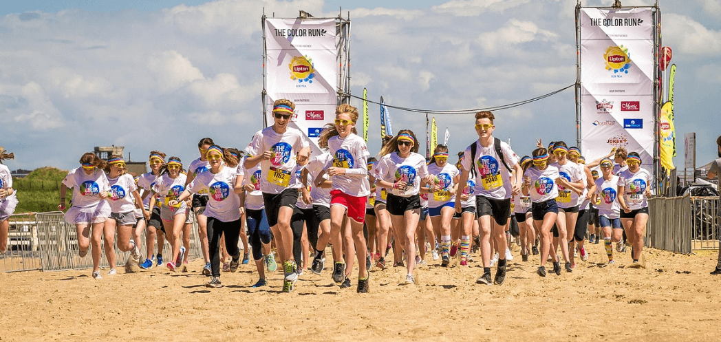 아이들의 5km 마라톤 코스