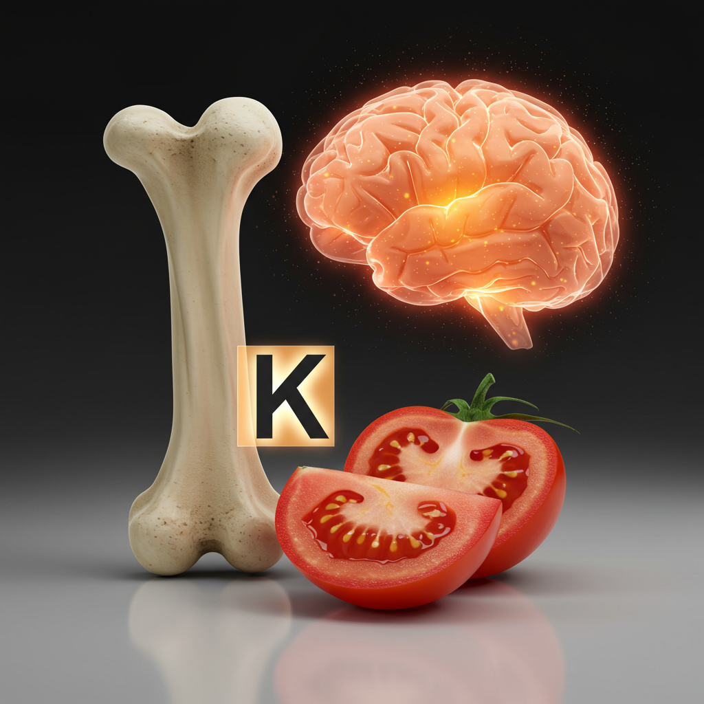 비타민 K와 토마토가 뼈, 뇌 건강에 미치는 영향