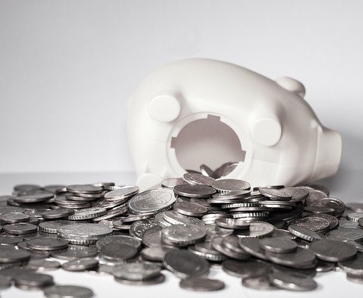 저금통안의동전