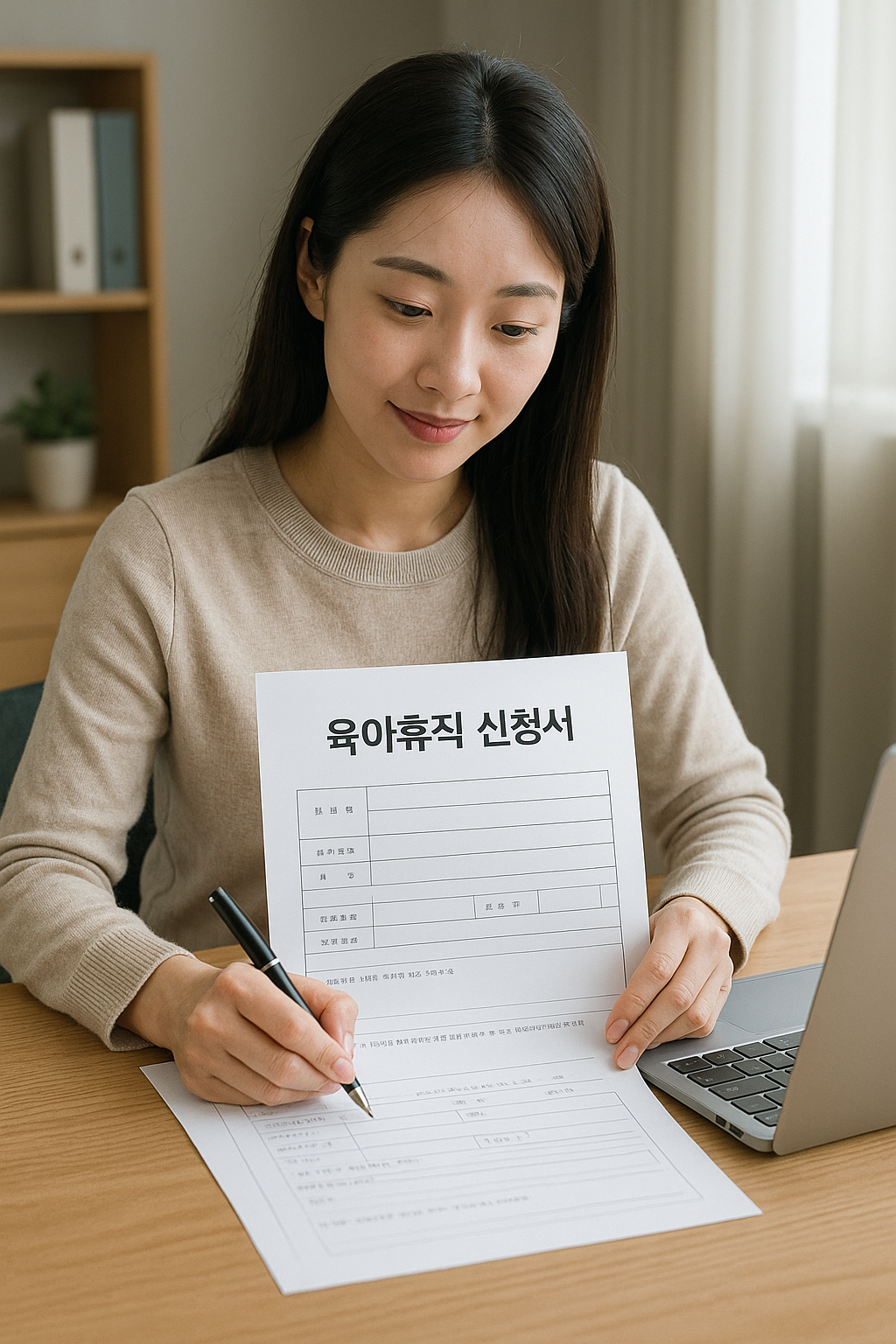 육아휴직 신청서