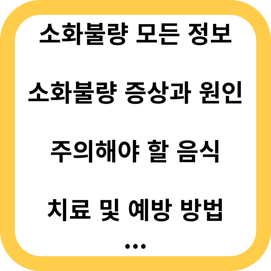 소화불량