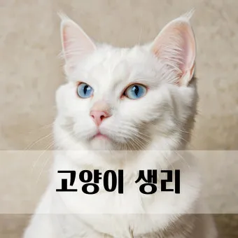 고양이 생리 알아보기, 생리 주기, 첫생리_31