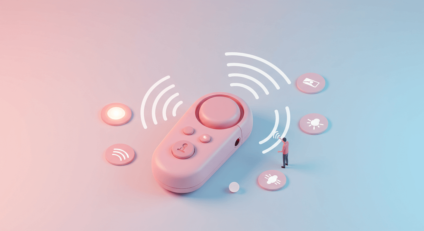 1. 경보기 – 가장 대중적이고 휴대성이 높은 호신템