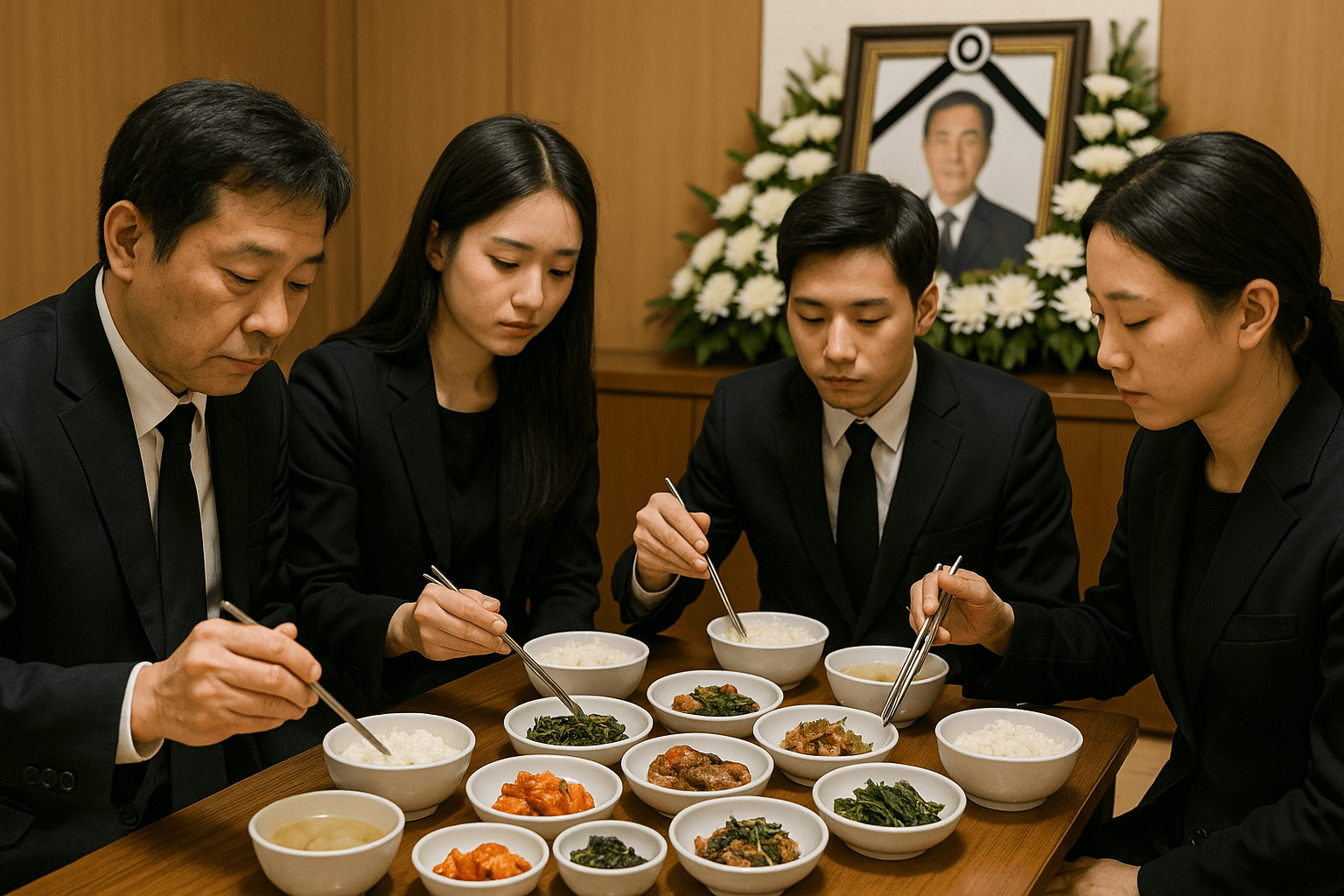추모 중심 장례