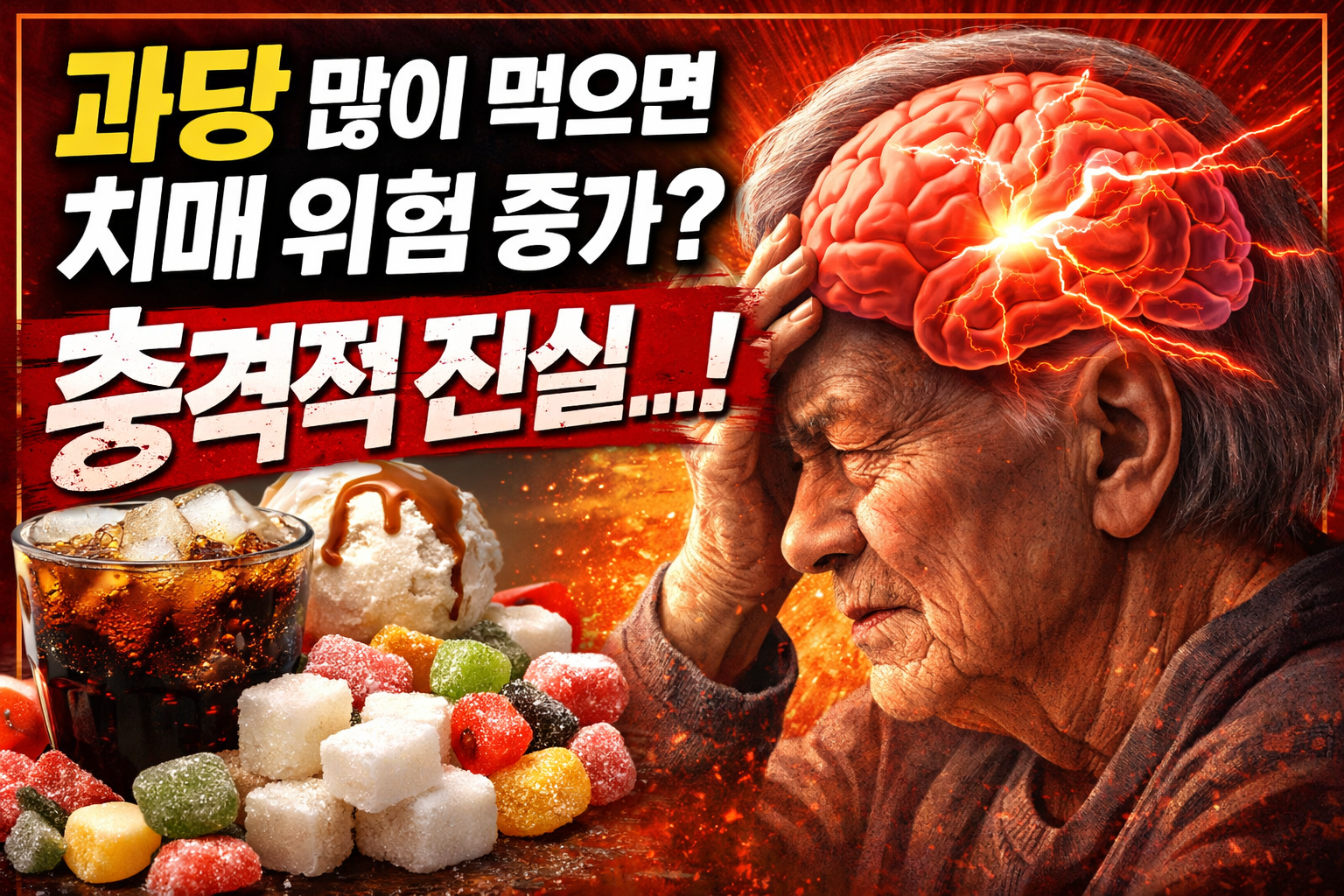 과당 많이 먹으면 치매 위험 증가? 충격적 진실