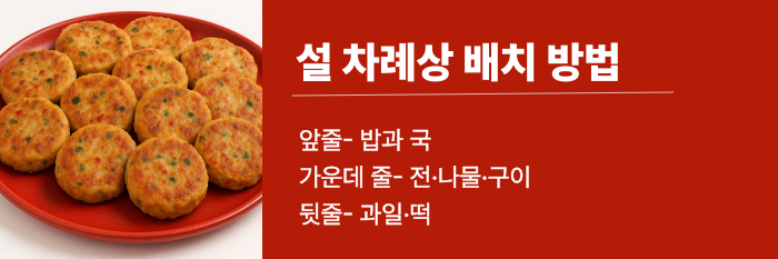 설 차례상 차리는 법