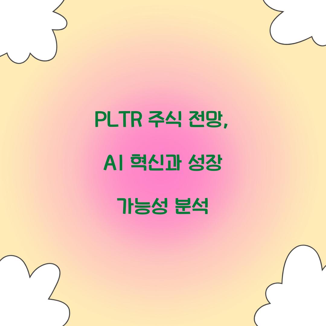 PLTR 주식