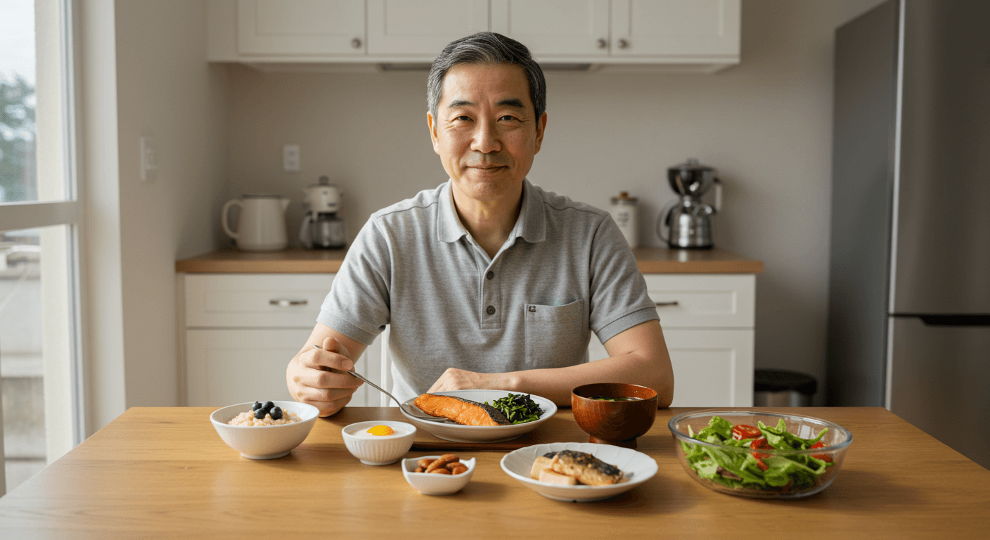 중년 맞춤 식단 예시