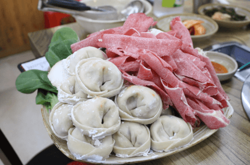 생방송 투데이 만두전골 칼국수 경기 시흥