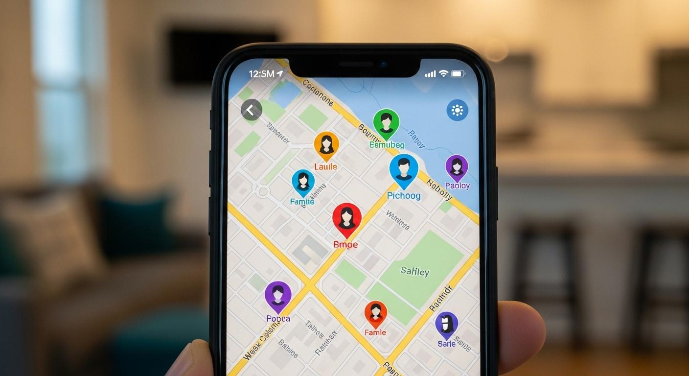 가족간 위치추적