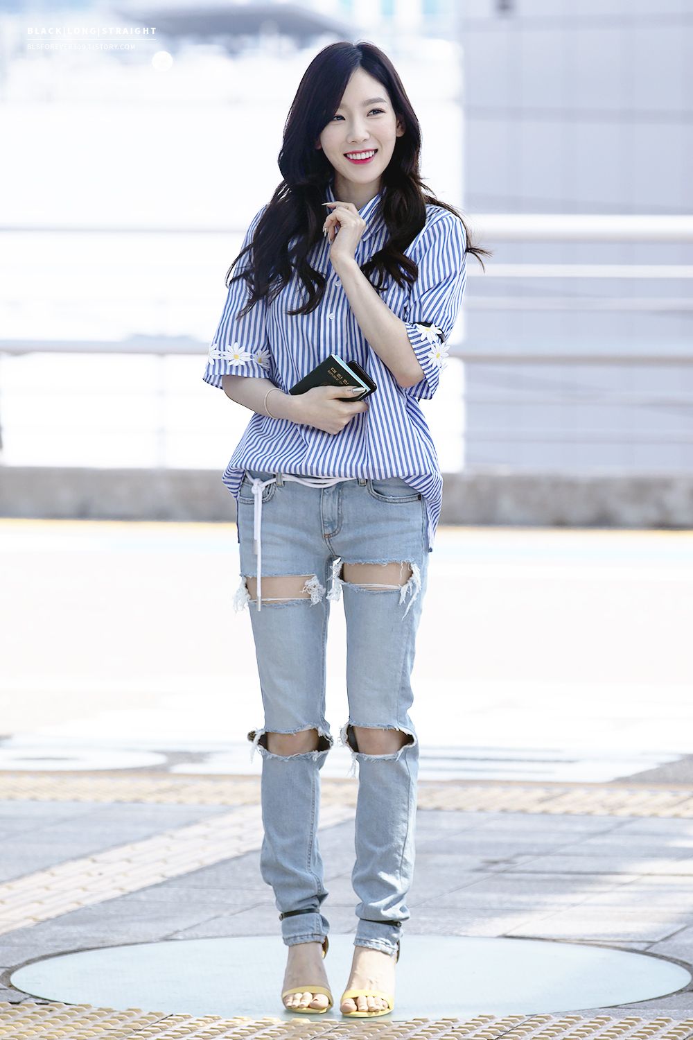 태연 공항패션 사진 태연 공항패션 사진