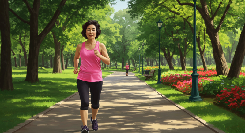 뼈에 좋은! 갱년기 운동