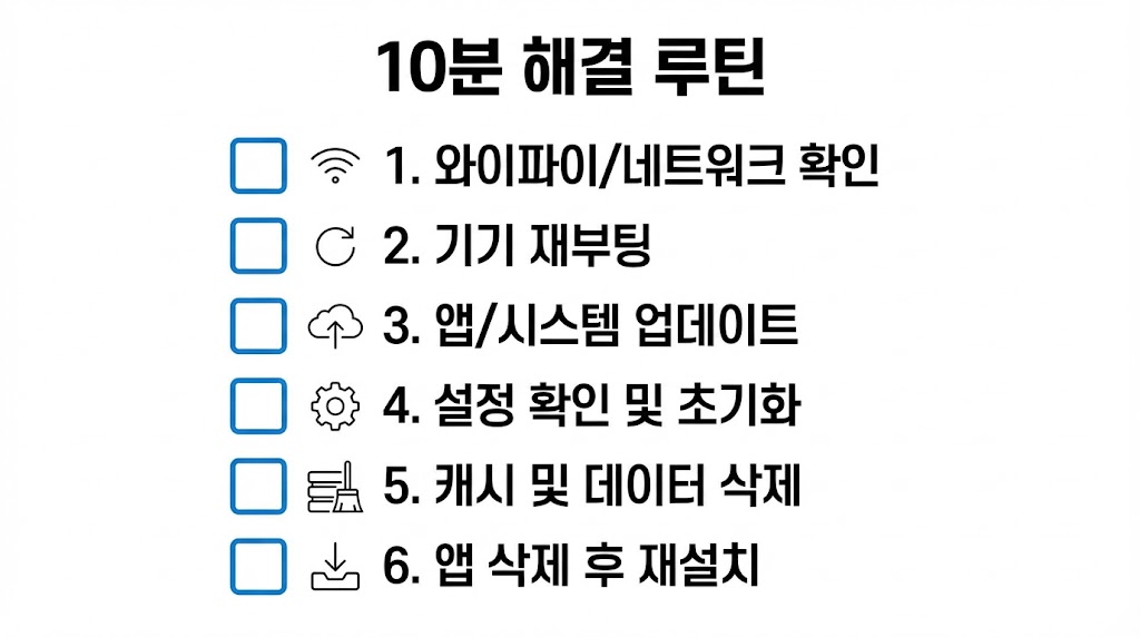 인스타 DM 안 보내짐/전송 실패 해결법(2026 최신) — 앱 권한·네트워크·제한 점검 순서