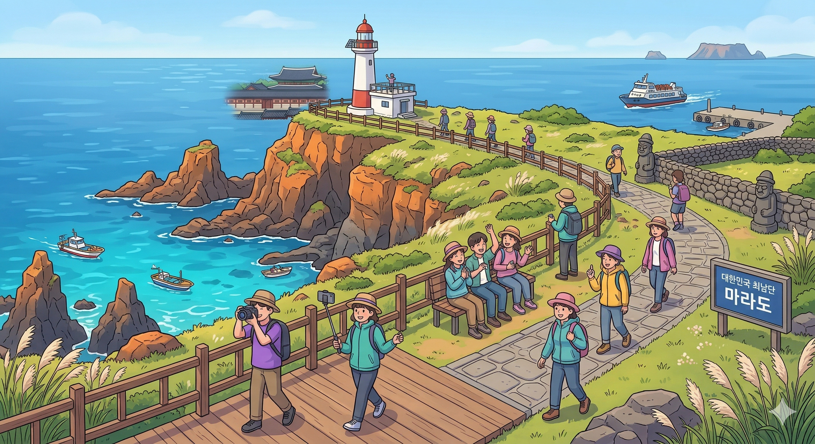 마라도 배시간표 예약 요금