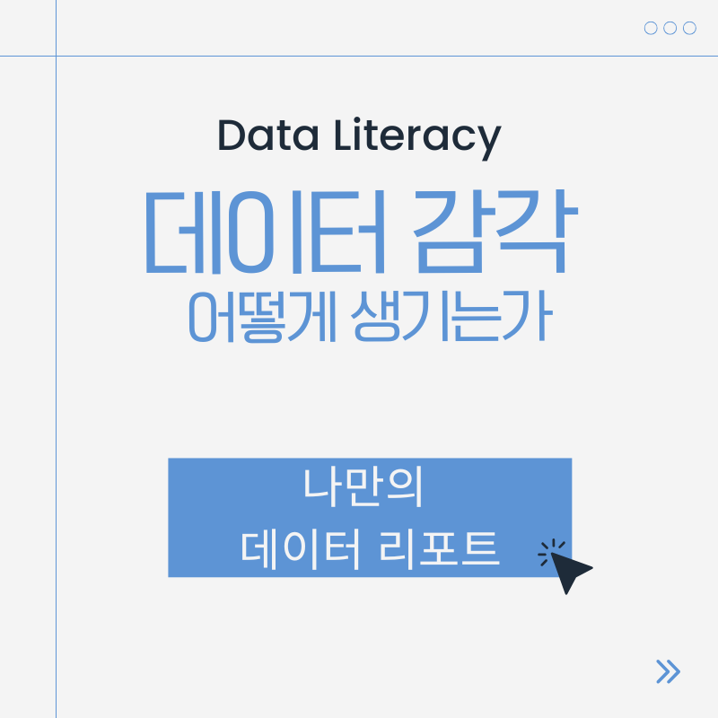 나만이 데이터 리포트