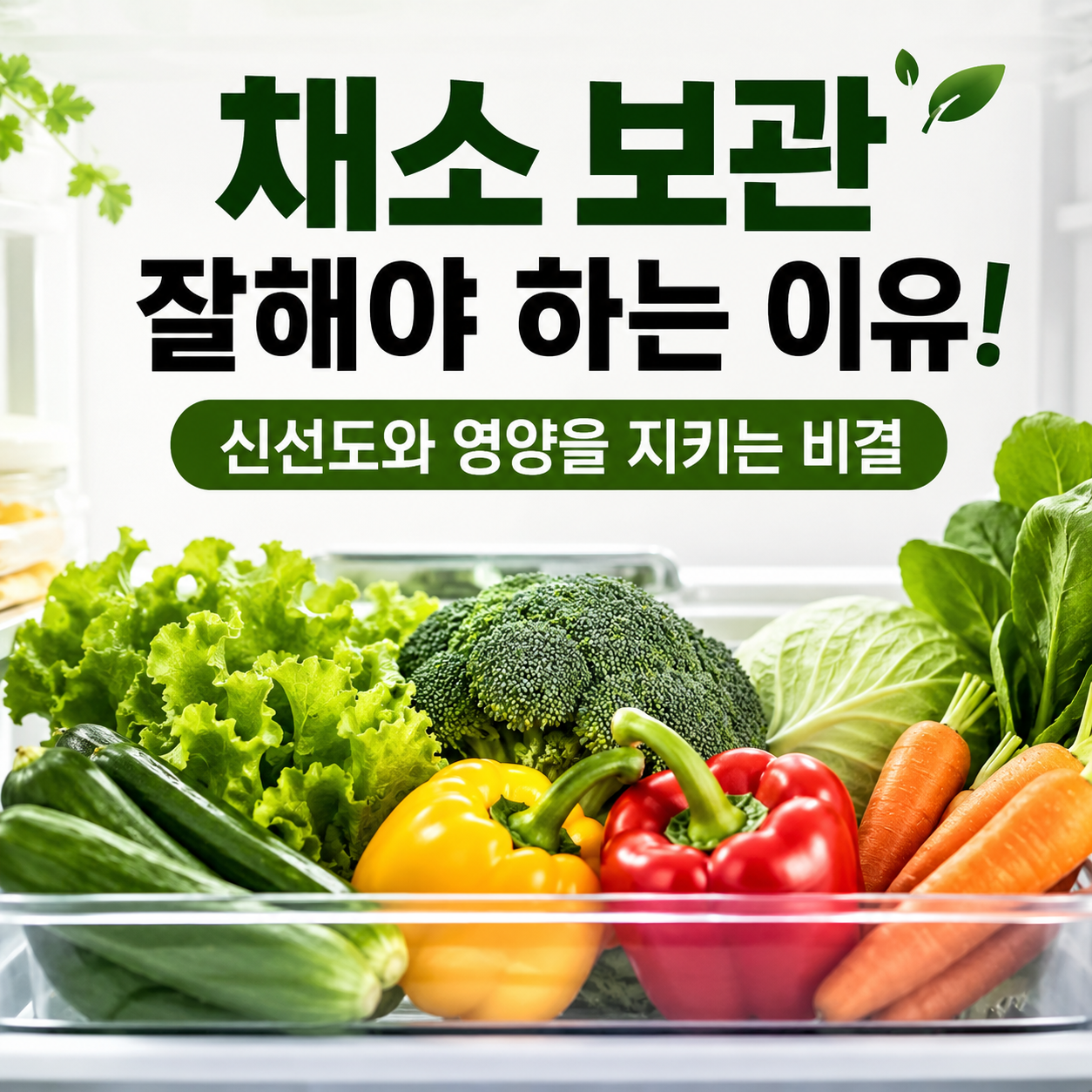 채소 보관