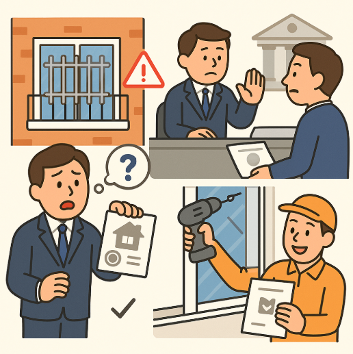 방범창 설치 소유권 이전 낙찰자 대응