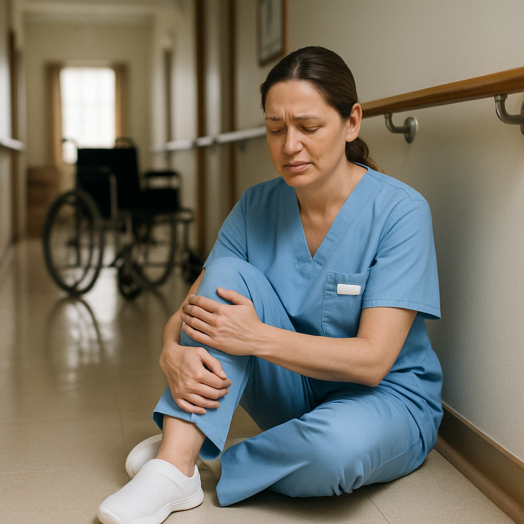 요양보호사가 겪는 무릎통증의 원인