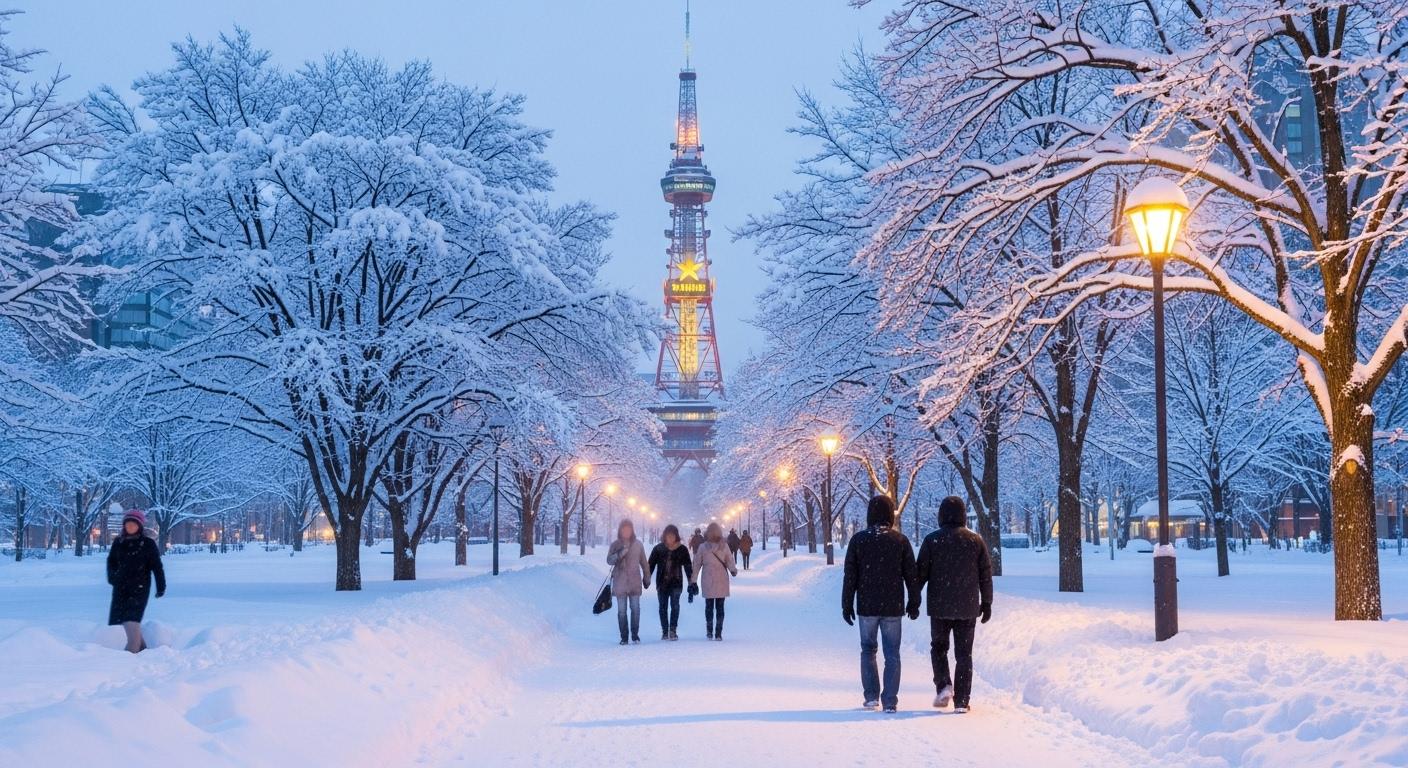 겨울 삿포로 여행