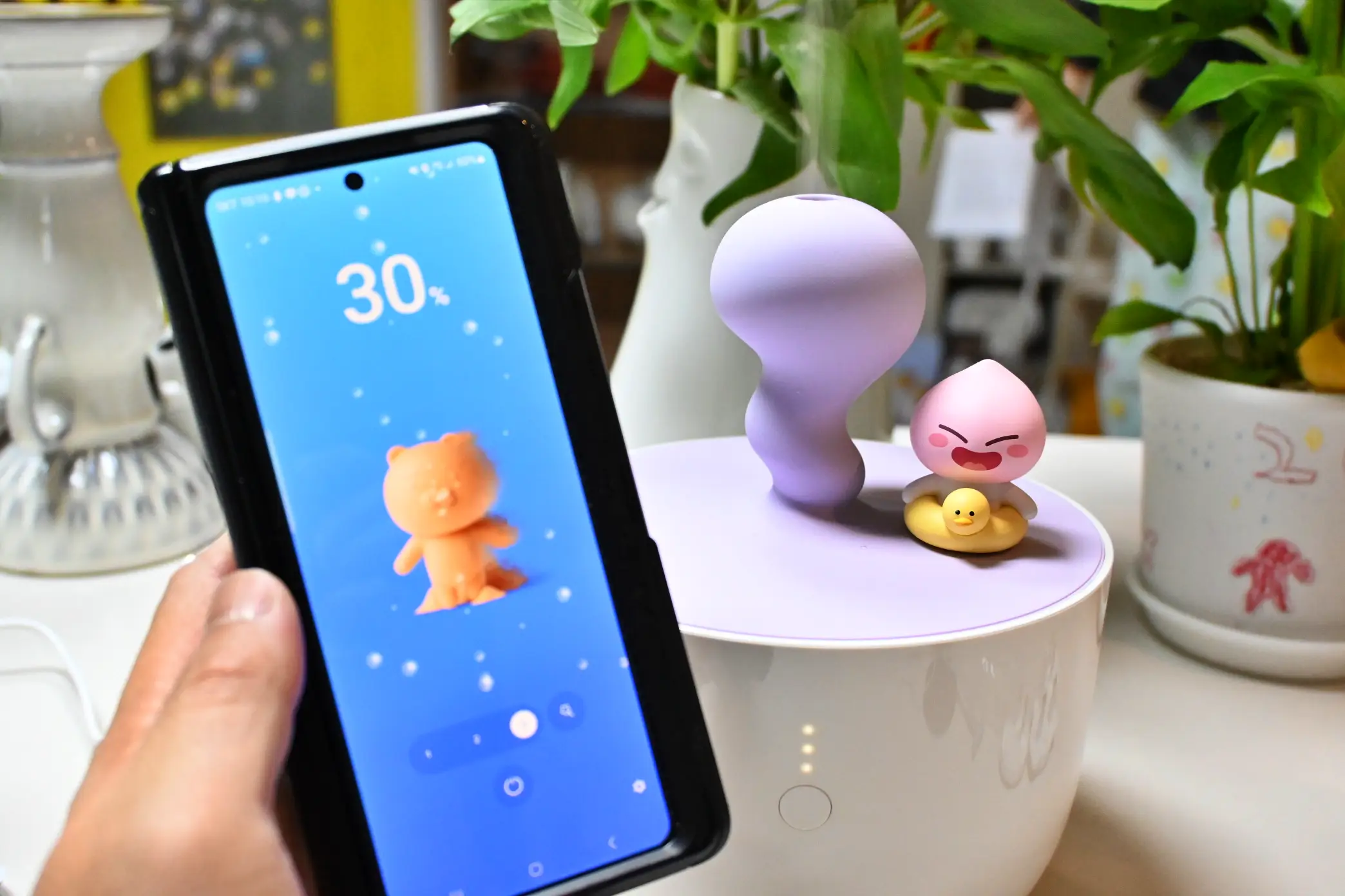 카카오프렌즈 스마트 가습기 반값 구매 후기 사진 17