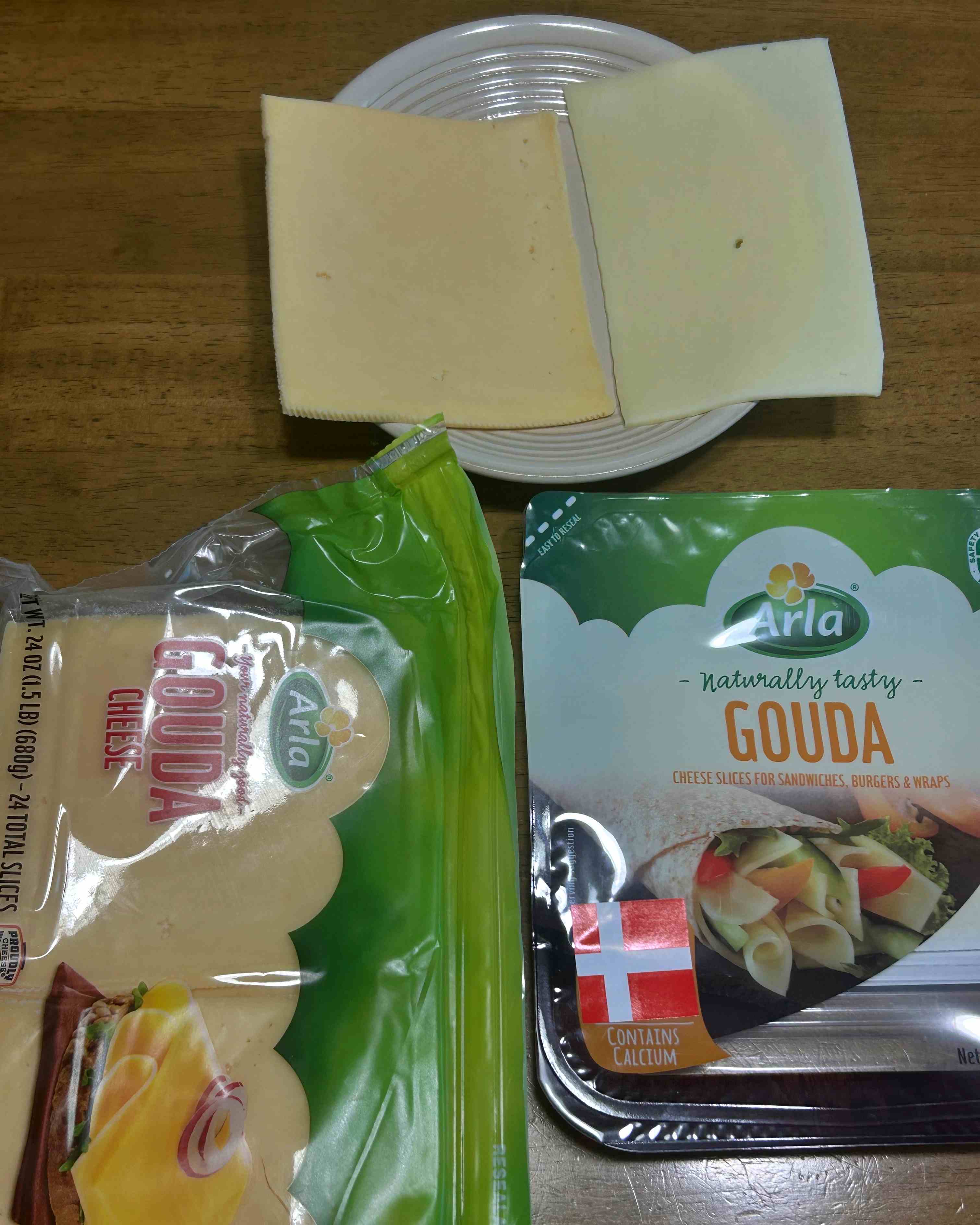 코스트코, 마켓컬리 알라 슬라이스 치즈 비교 후기