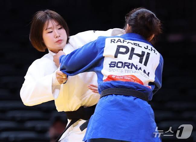 허미미 유도 4강 진출