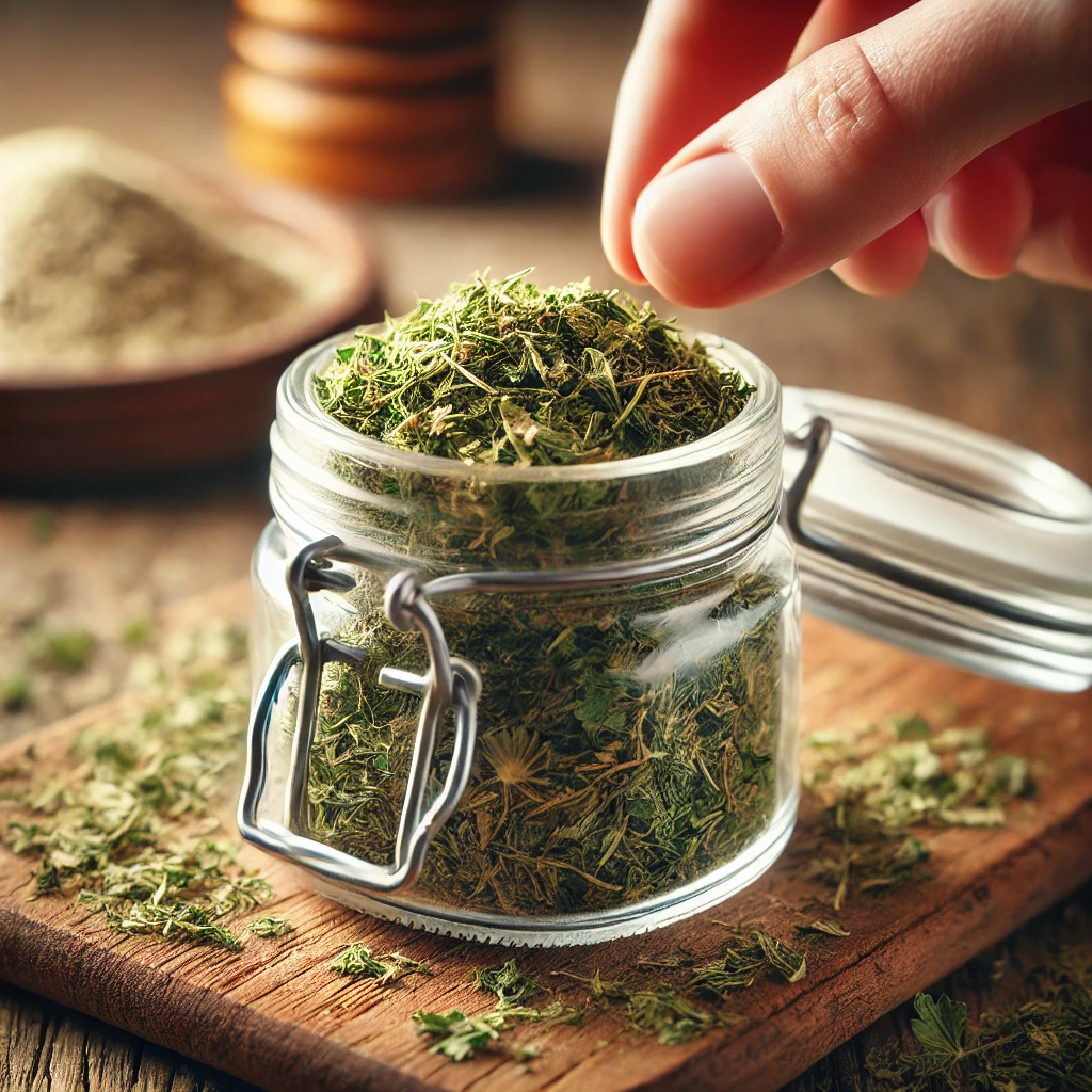 말린 파슬리 보관