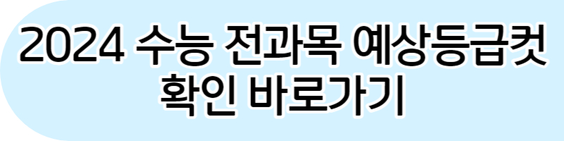 2024 수능 사문 등급컷&#44; 수능 사회문화 등급컷