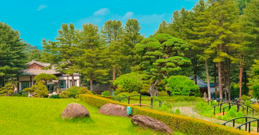 가평 아침고요수목원