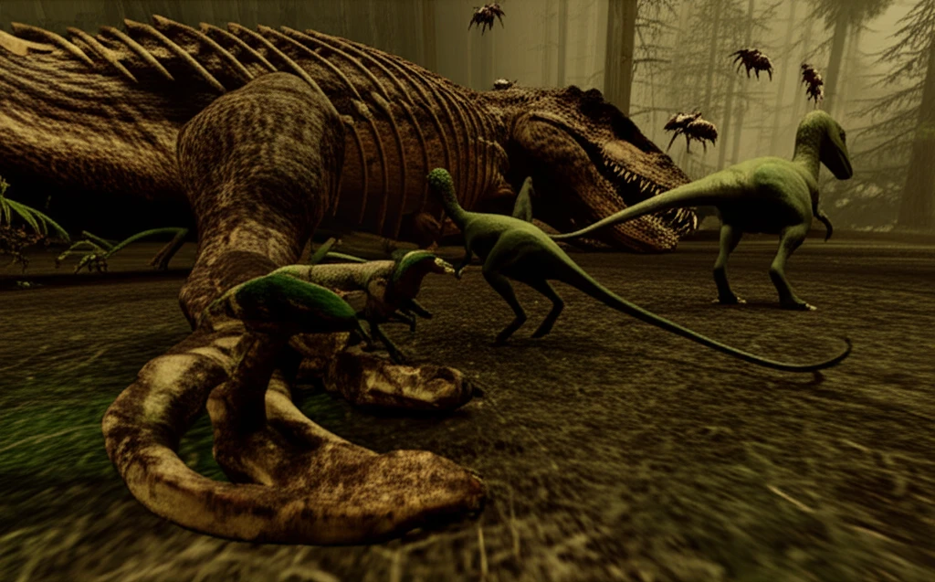 공룡 시대 분해자 역할 생태계 순환 