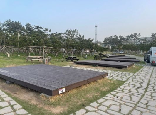 망상 오토캠핑리조트 자동차캠핑장