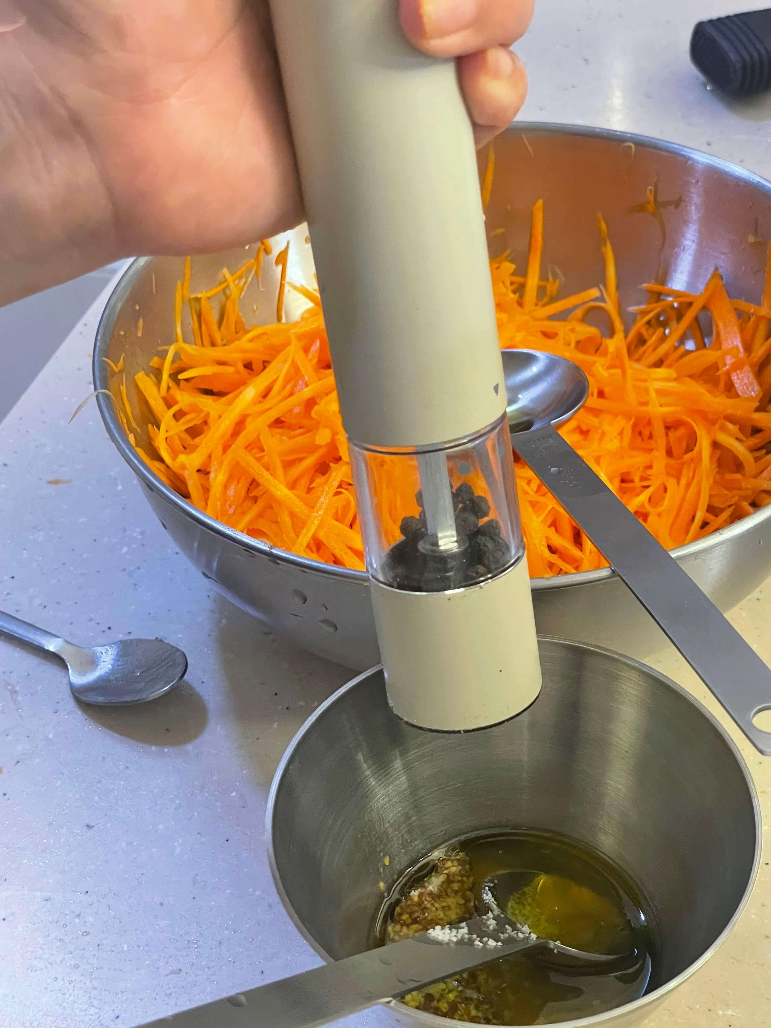 당근라페 만드는 방법