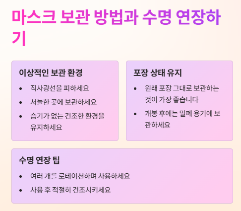 유통기한 지난 마스크,마스크팩 활용법(사용법)!!