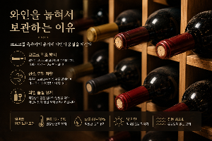 와인을 눕혀서 보관하는 이유는 무엇일까? 초보자를 위한 와인 보관 가이드