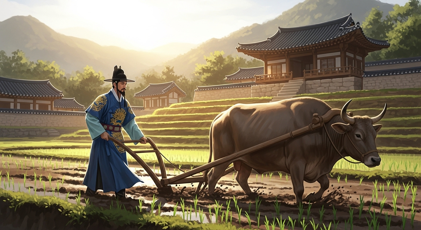 조선 시대 왕의 농사 재현