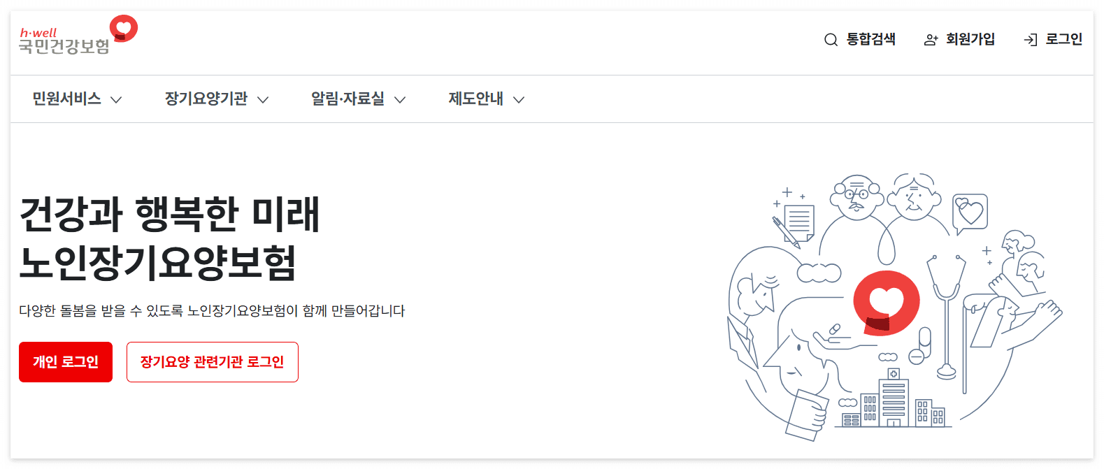 국민건강보험-장기요양 재가급여, 노인장기요양보험