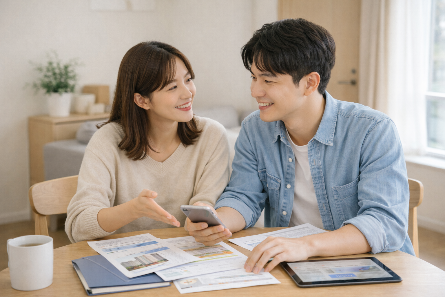 신혼부부와 예비부부는 소득기준과 혼인기간 조건에 따라 우선공급 혜택