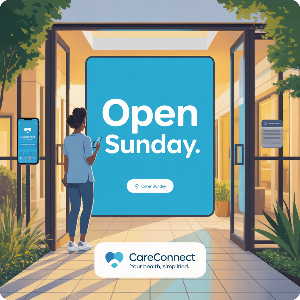 전국 주말(일요일) 문여는 병원 찾기 병원앱 이미지