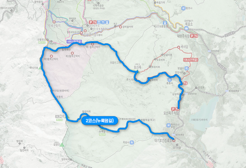 황매산 등산코스