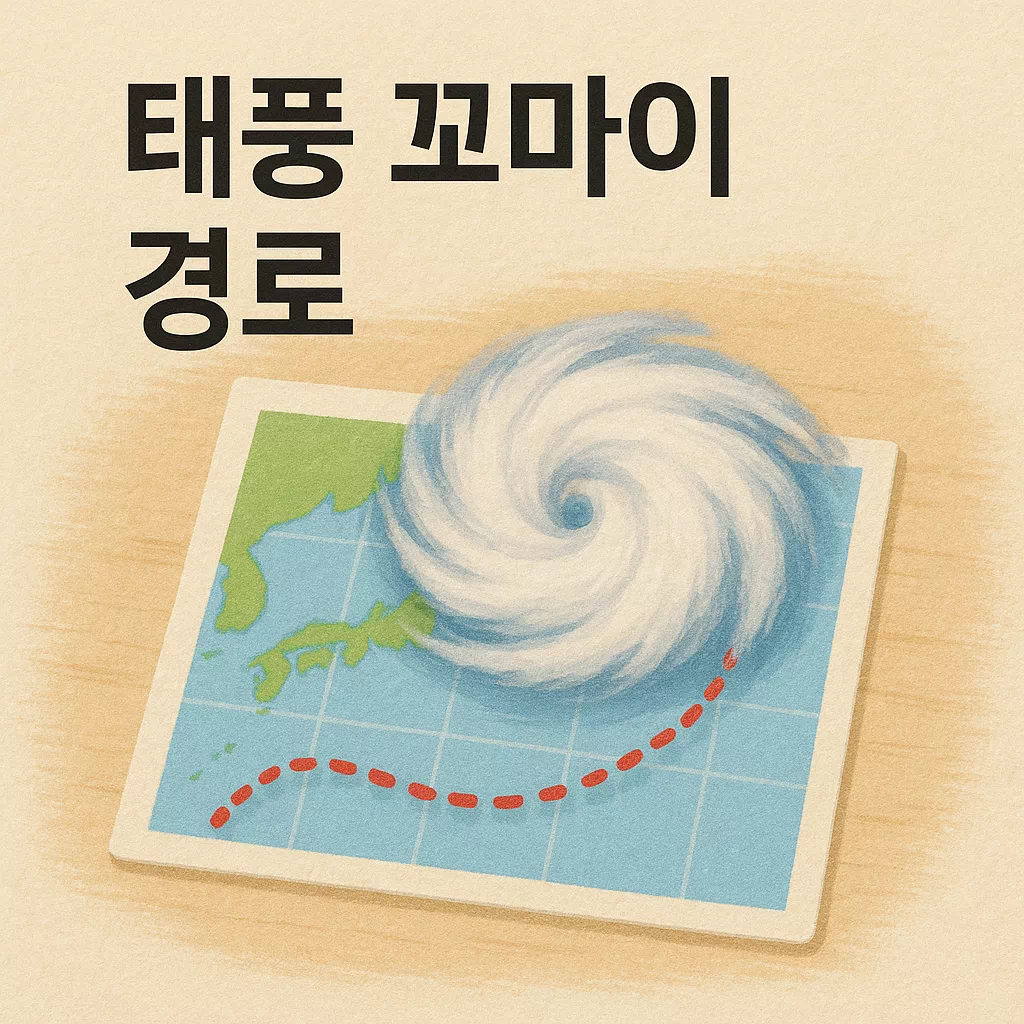 태풍 꼬마이 경로 및 영향