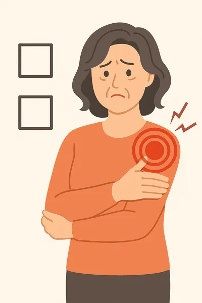 갱년기 여성 어깨 통증 자가진단