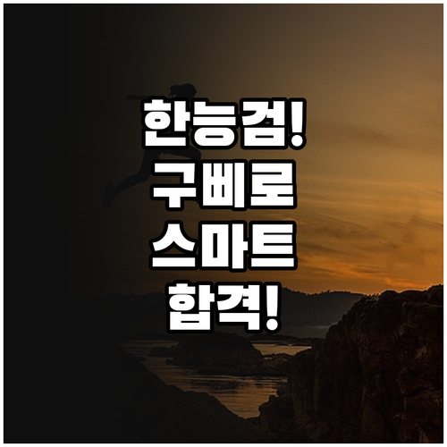 국민비서 구삐 서비스로 한국사능력검정..