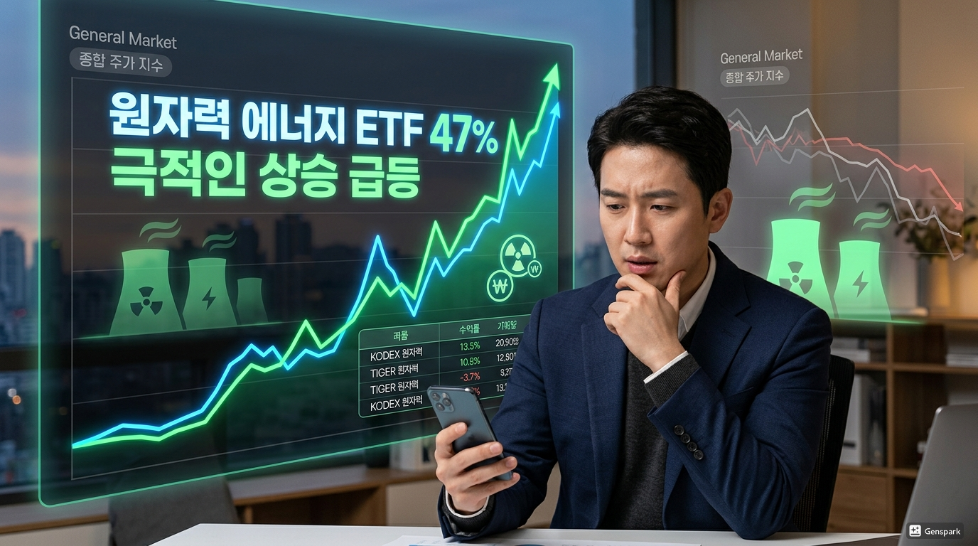47% 급등한 원자력 ETF, 지금 사도 될까? ETF별 비교 총정리