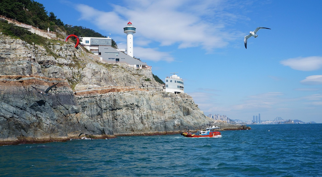 부산 태종대 전경 사진